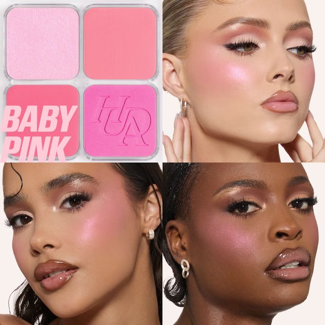 Huda beauty Blush Filter Blurring Blushlighters Palette