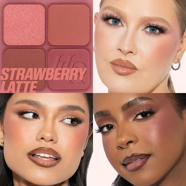 Huda beauty Blush Filter Blurring Blushlighters Palette