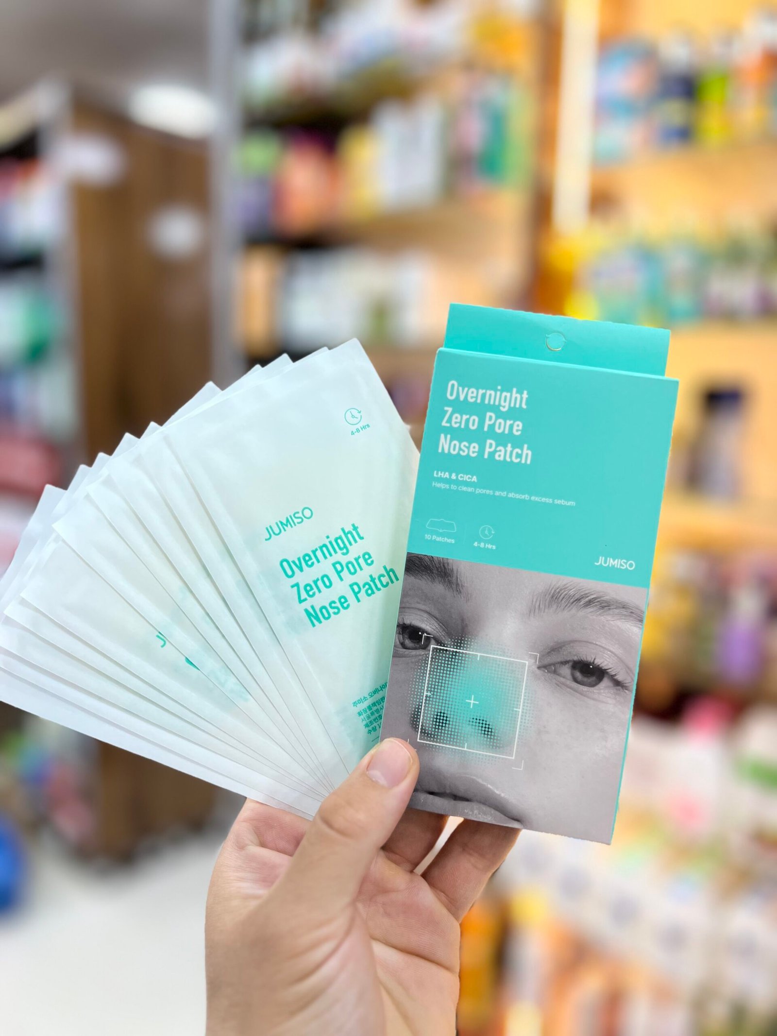 JUMISO Overnight Zero Pore Nose Patch  لاصقات ليلية