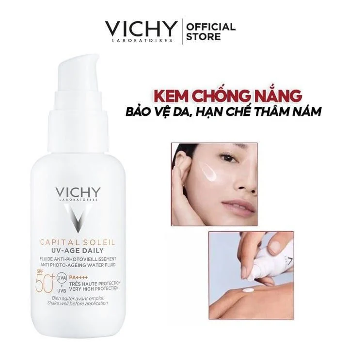 VICHY CAPITAL SOLEIL FLUIDE UV-AGE DAILY SPF 50+