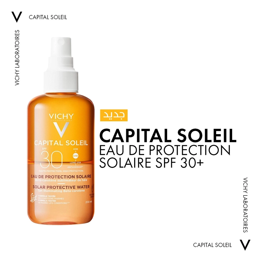Vichy, Capital Soleil, Eau de Protection Solaire 30 spf 200 ml