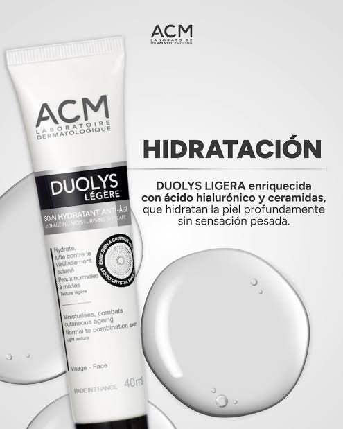 ACM Duolys Soin Hydratant Anti-âge Crème Légère 40ml