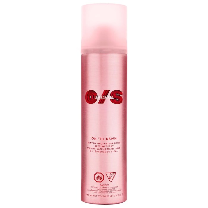 Onesize On ‘Til Dawn – Spray fixateur matifiant et waterproof 143 ml  بخاخ تثبيت المكياج بلمسة نهائية مطفّية ومقاومة للماءء