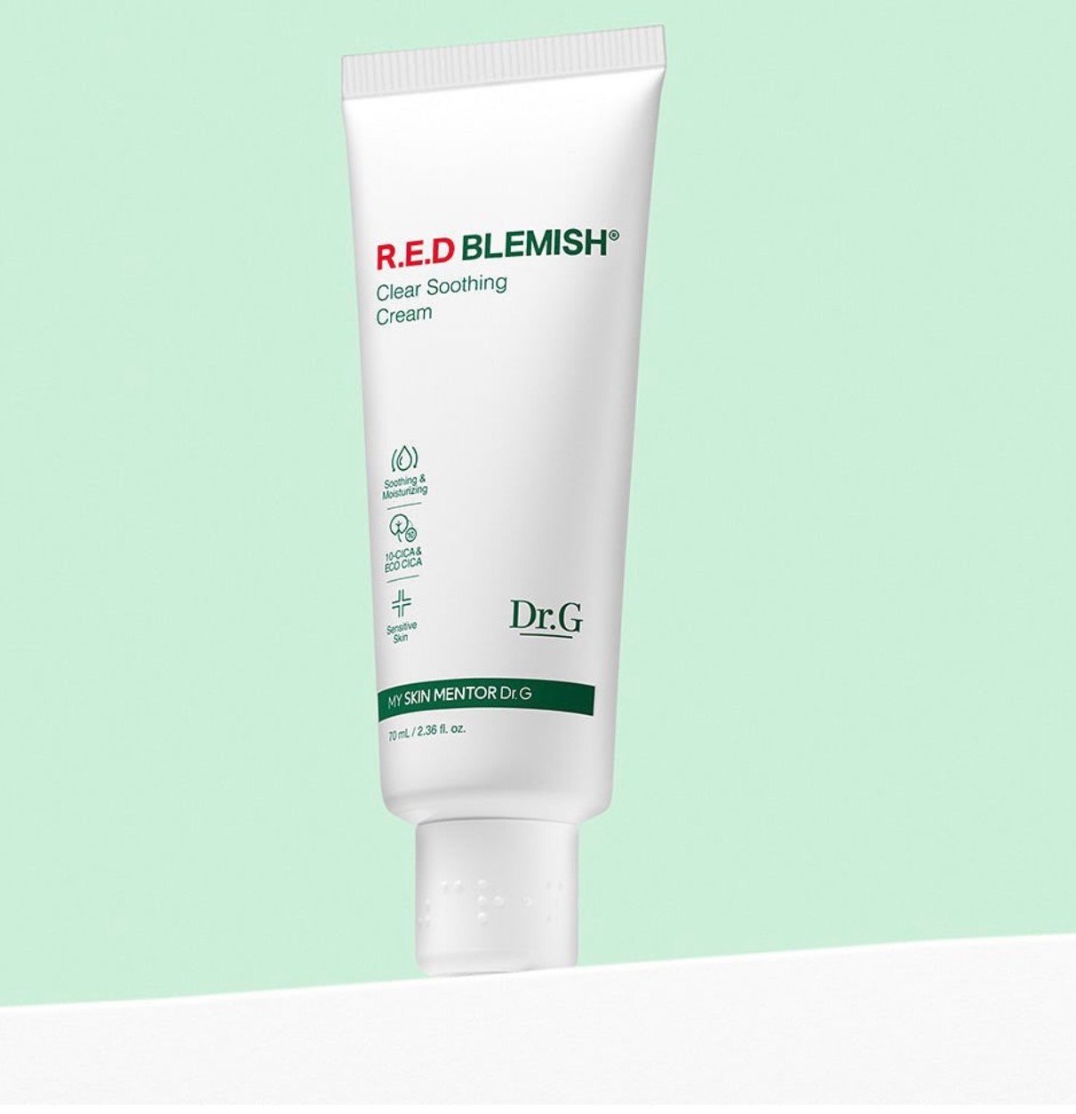 Dr.G – R.E.D Blemish Clear Soothing Cream 70ml كريم ملطف و مرطب من دكتور جي 70 مل