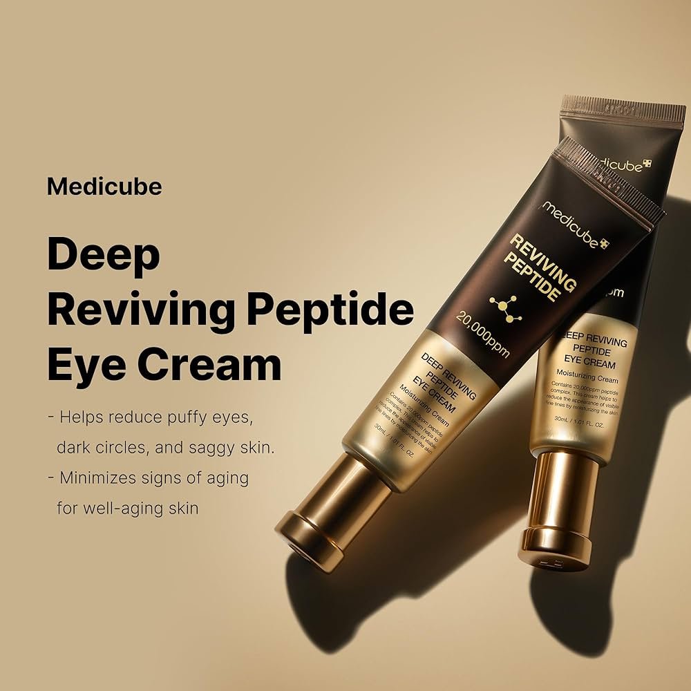 Medicube Deep Lifting Peptide Eye Cream 30ml 20,000ppm Peptide Complex Elastic Lifting