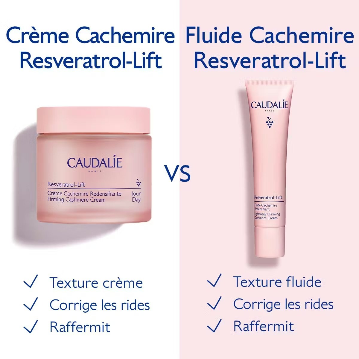 Crème Jour Cachemire Redensifiante au Resvératrol, alternative au Rétinol