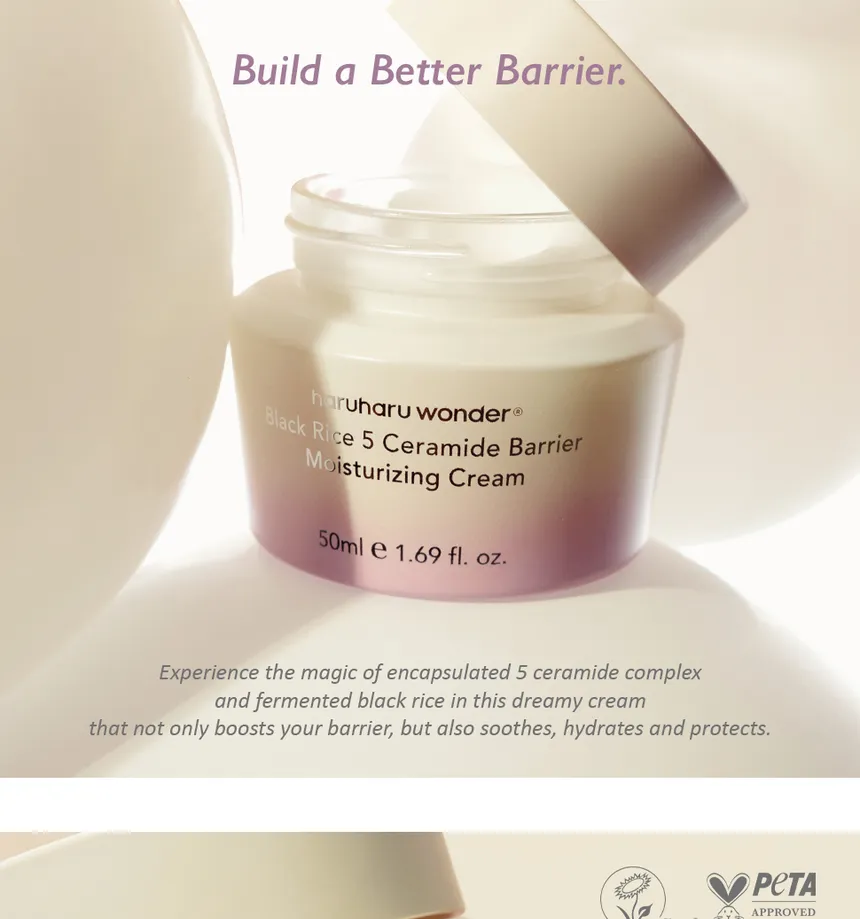 haruharu wonder – Black Rice 5 Ceramide Barrier Moisturizing Cream 50ml