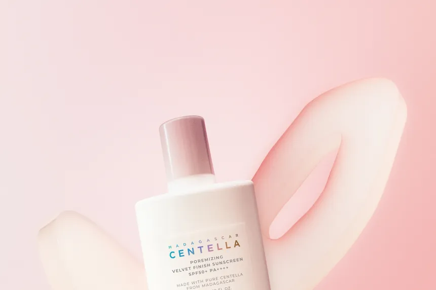 Madagascar Centella Poremizing Velvet Finish Sunscreen – Crème solaire tintée