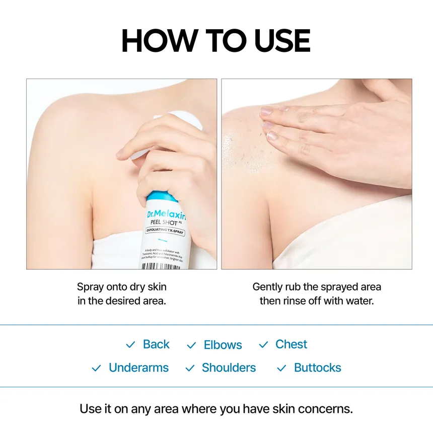 Dr.Melaxin – Peel Shot Exfoliating TX-Spray