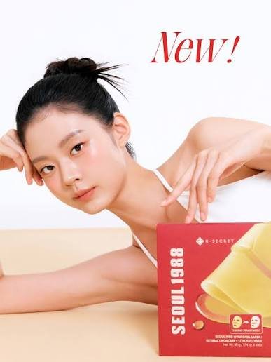 K SECRET SEOUL 1988 Hydrogel Mask : Retinal Liposome + Lotus Flower