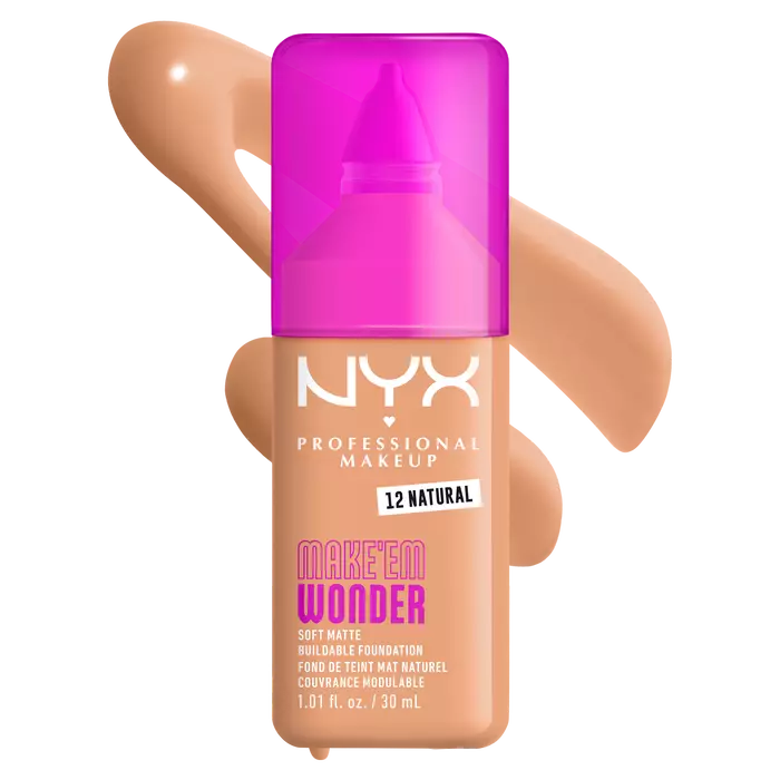 NYX Make ‘Em Wonder Soft Matte Buildable Foundation