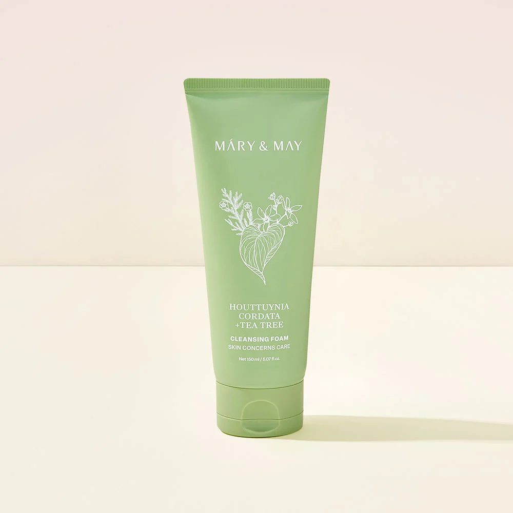 Mary&May Houttuynia Cordata+Tea Tree Cleansing Foam