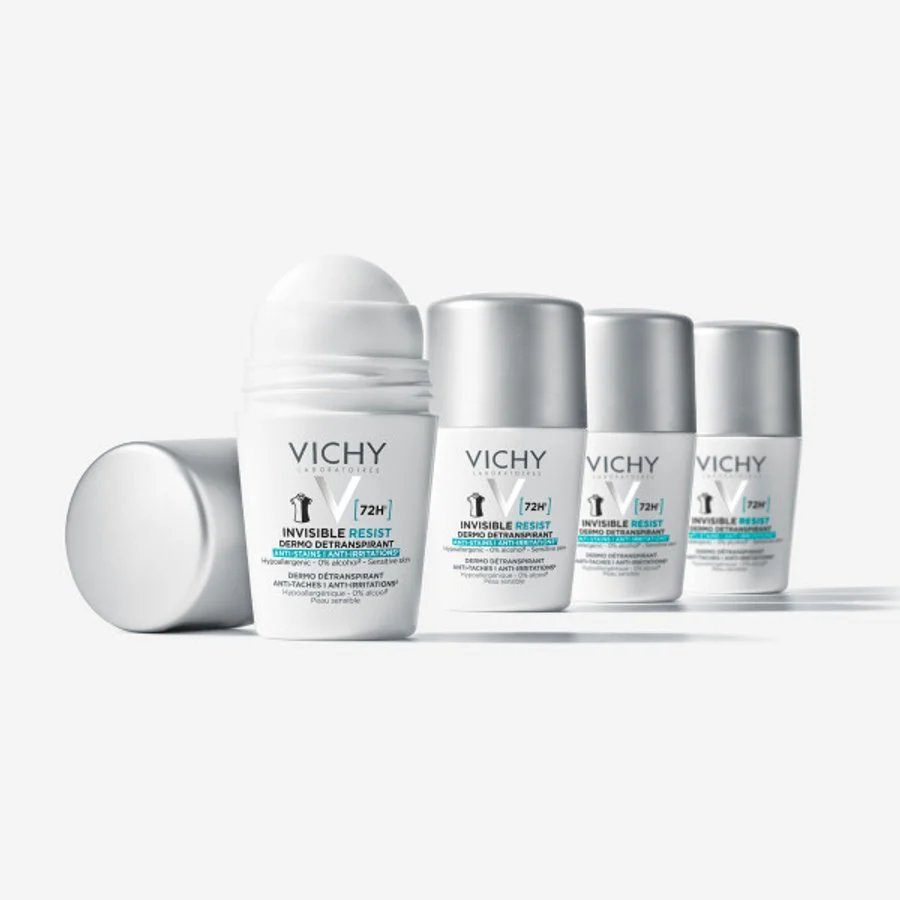 VICHY DEODORANTS Déodorant roll-on Dermo-détranspirant Invisible 72h