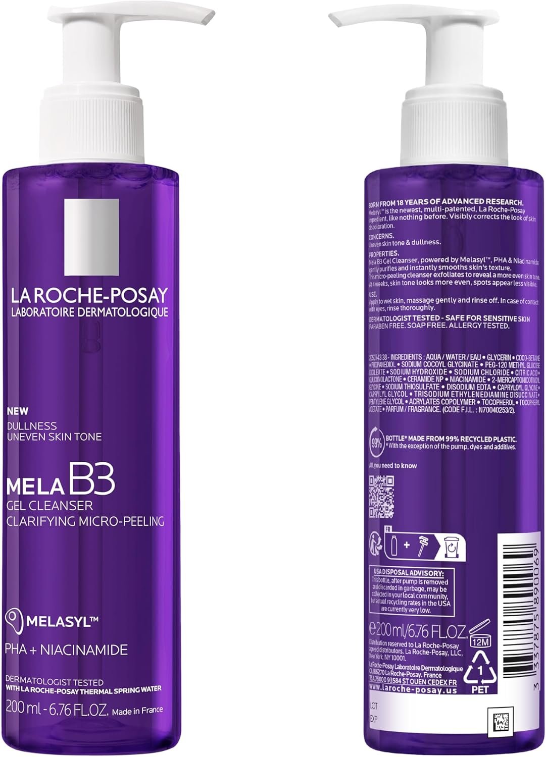 La Roche Posay Mela B3 Micro-peeling Cleansing Gel 200ml
