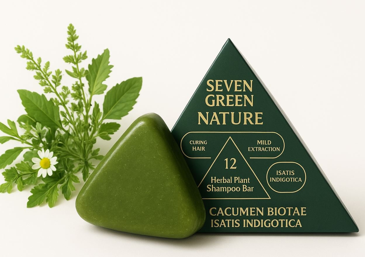 Seven Green Nature Cacumen biotae shampoo Bar