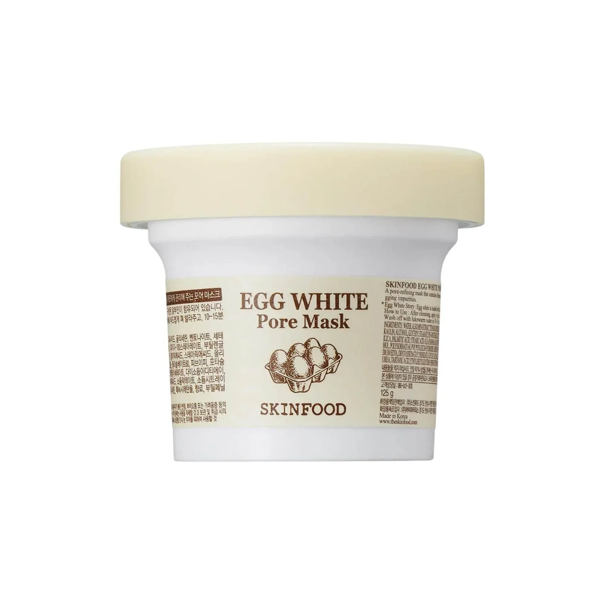 Skinfood Egg White Pore Mask قناع بياض البيض من سكين فود لتنظيف المسام