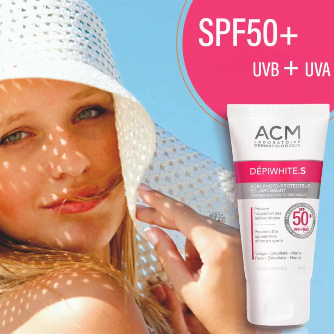 Acm Dépiwhite.S Soin Photo-Protecteur Éclaircissant Spf50+ , 50 Ml