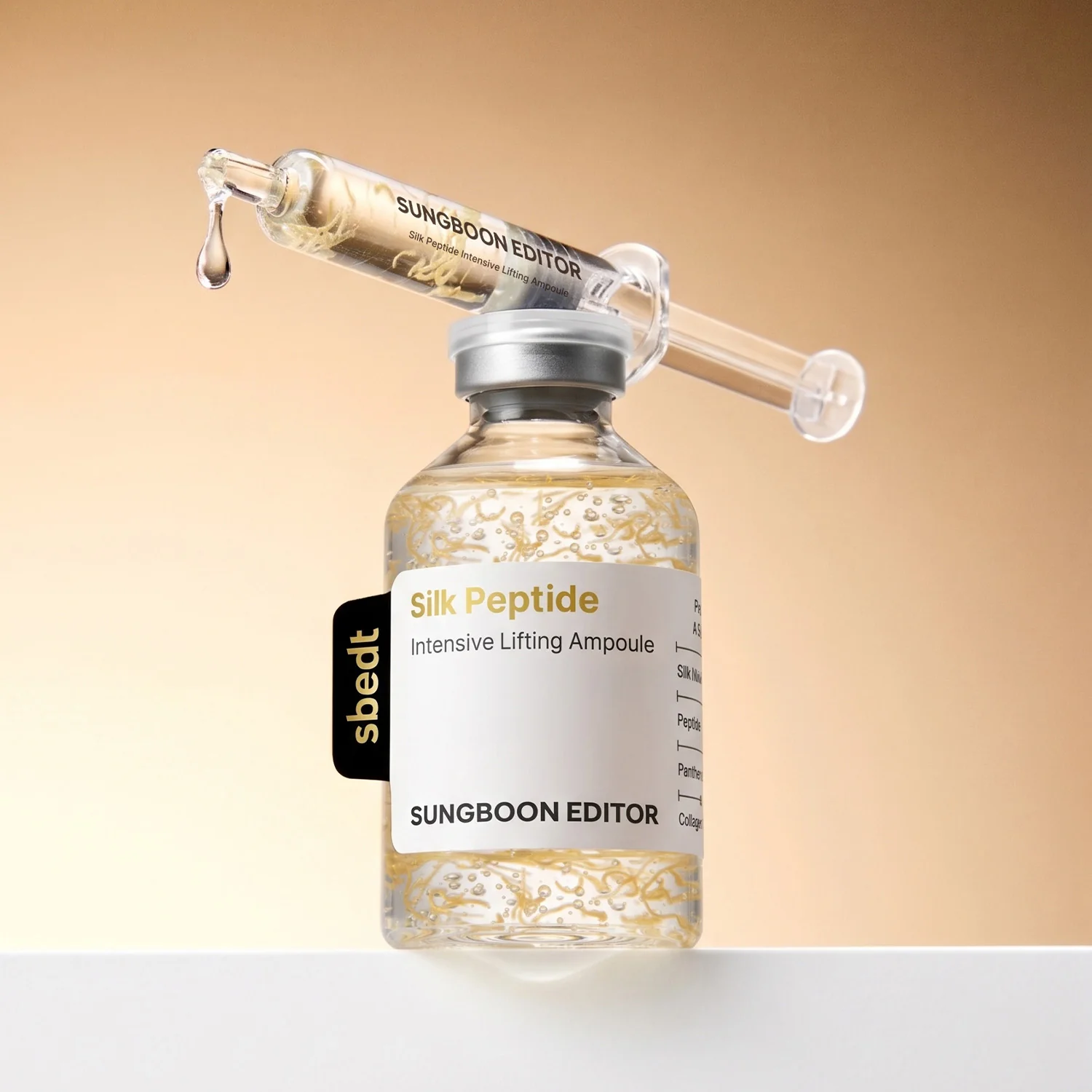 SUNGBOON EDITOR ilk Peptide Intensive Lifting Ampoule – Ampoule liftante intensive aux peptides de soie
