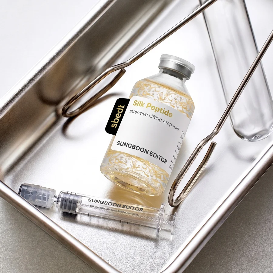SUNGBOON EDITOR ilk Peptide Intensive Lifting Ampoule – Ampoule liftante intensive aux peptides de soie
