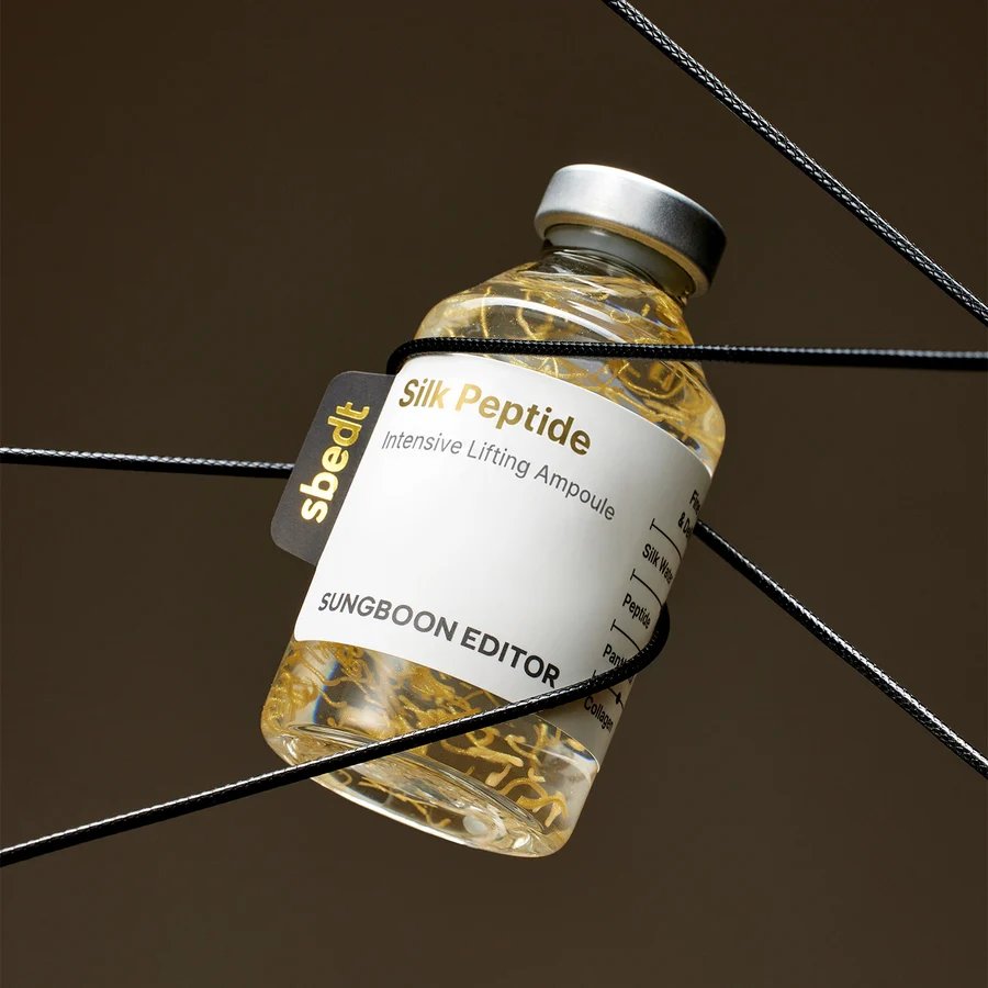 SUNGBOON EDITOR ilk Peptide Intensive Lifting Ampoule – Ampoule liftante intensive aux peptides de soie