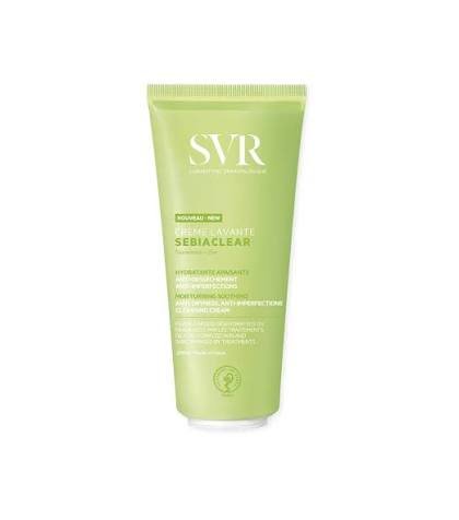 SVR Sebiaclear Crème Lavante Hydratante Apaisante Anti-imperfections 200ml