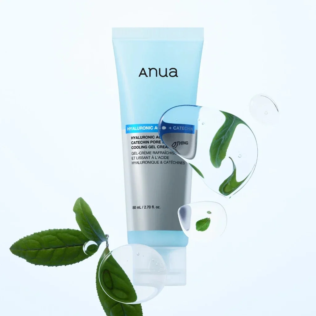 Anua Hyaluronic Acid + Catechin Pore Smoothing Cooling Gel Cream 80ml