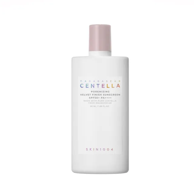 Madagascar Centella Poremizing Velvet Finish Sunscreen – Crème solaire tintée
