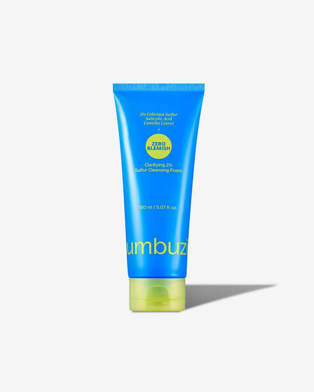 numbuzin Zero Blemish Clarifying 2% Sulfur Cleansing Foam 5.07 fl. oz