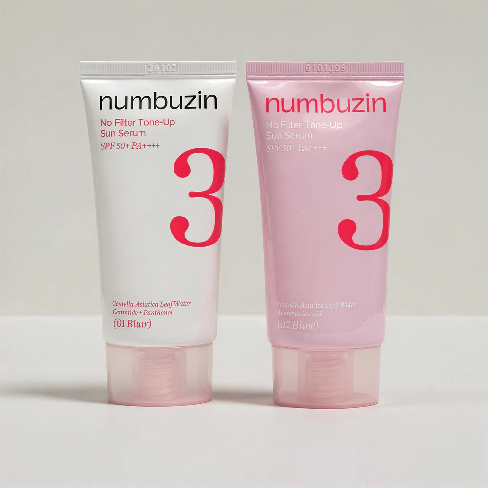 NUMBUZIN No.3 No Filter Tone-Up Sun Serum (SPF50+ PA++++) – 50ml