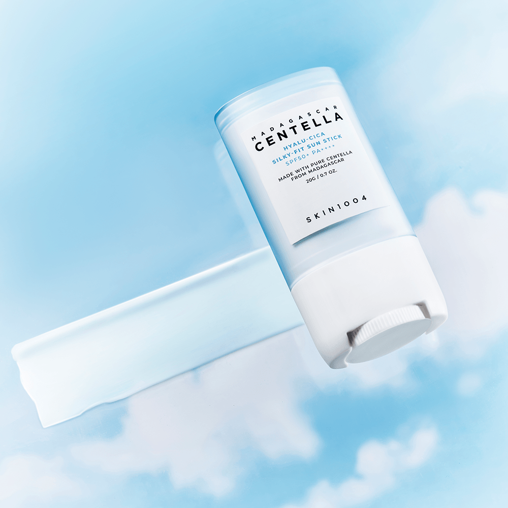 SKIN1004 Madagascar Centella Hyalu-Cica Silky-fit Sun Stick واقي شمس عصا بالسينتيلا