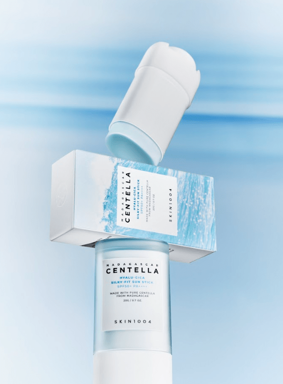 SKIN1004 Madagascar Centella Hyalu-Cica Silky-fit Sun Stick واقي شمس عصا بالسينتيلا