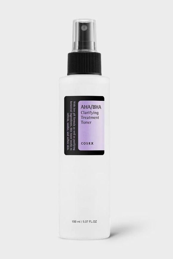 COSRX AHA/BHA Clarifying Treatment Toner تونر بخاخ منقي بحمض ألفا هيدروكسي 150ml