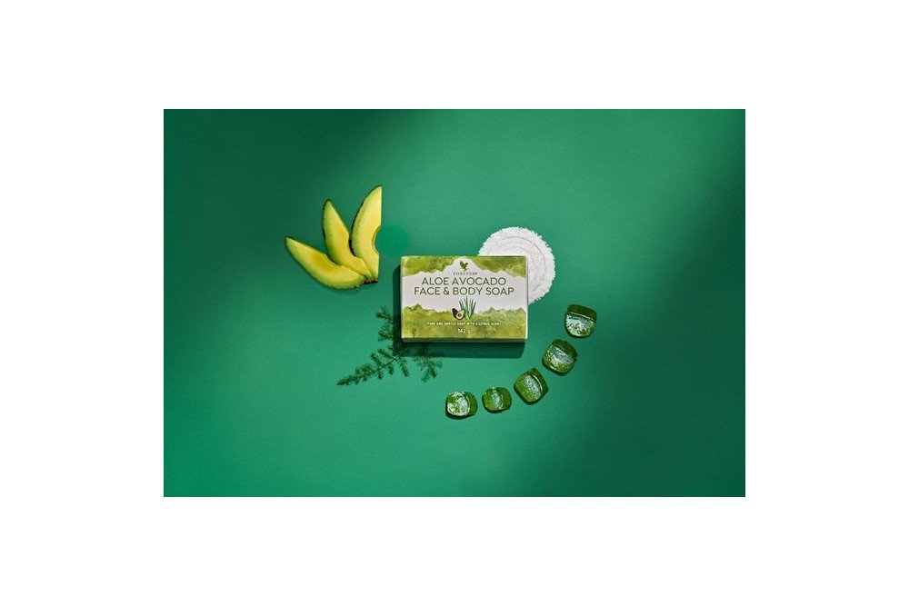 Forever Aloe Avocado Face & Body Soap 142g
