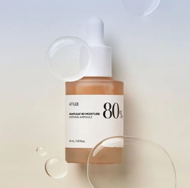 Anua Heartleaft 80% soothing ampoule أمبولة مهدئة 80% بخلاصة الهارتليف