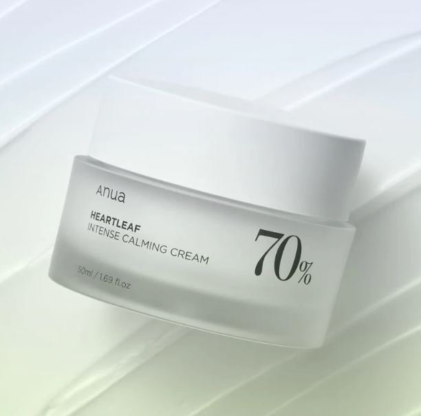 ANUA HEARTLEAF 70% INTENSE CALMING CREAM ترطيب مكثف ومهدئ