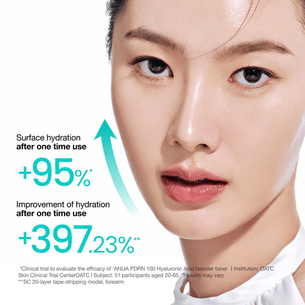 ANUA PDRN 100 Hyaluronic Acid Booster Toner