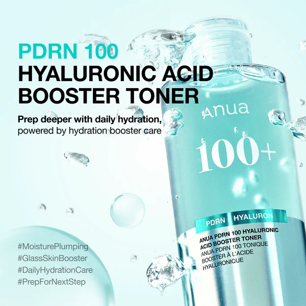 ANUA PDRN 100 Hyaluronic Acid Booster Toner