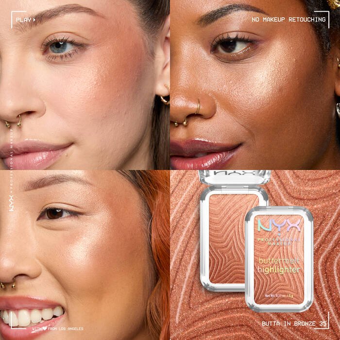 NYX BUTTERMELT HIGHLIGHTER -35 Butta in Bronze