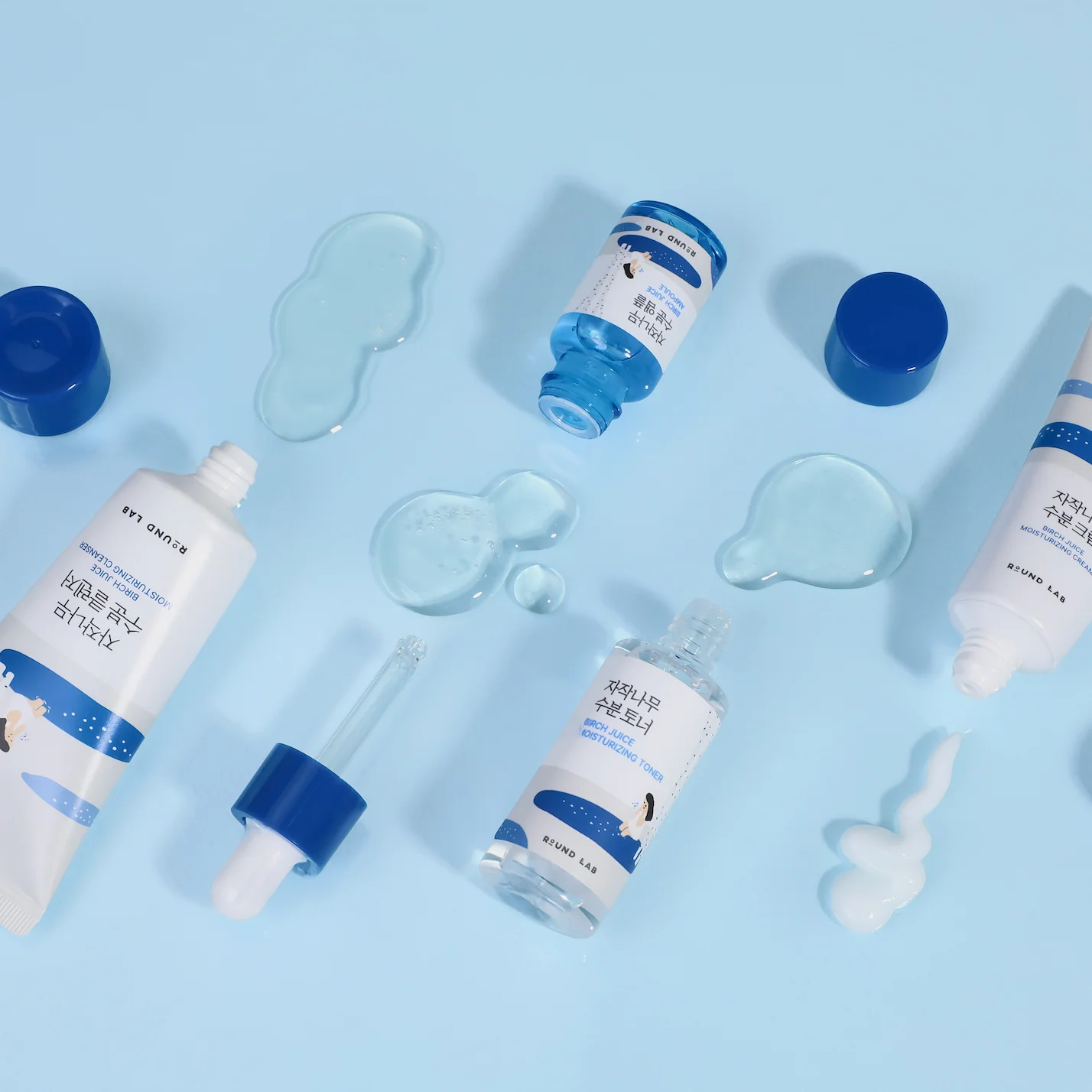 Birch Juice Trial Kit (Cleanser 30mL + Toner 20mL + Ampoule 10mL + Cream 20mL)