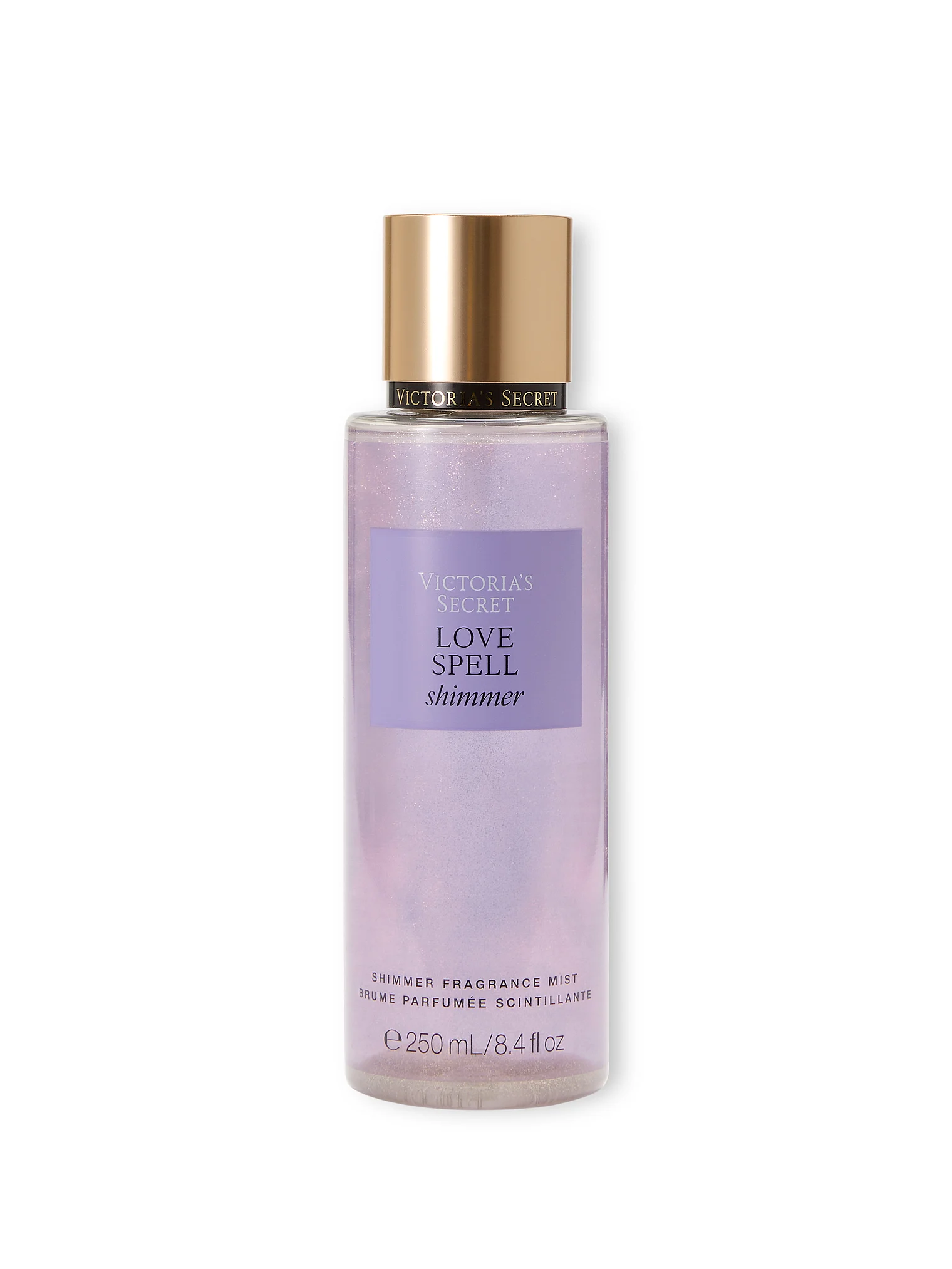 Victoria’s Secret Parfum pour le corps Brume parfumée scintillante Love Spell 250ml