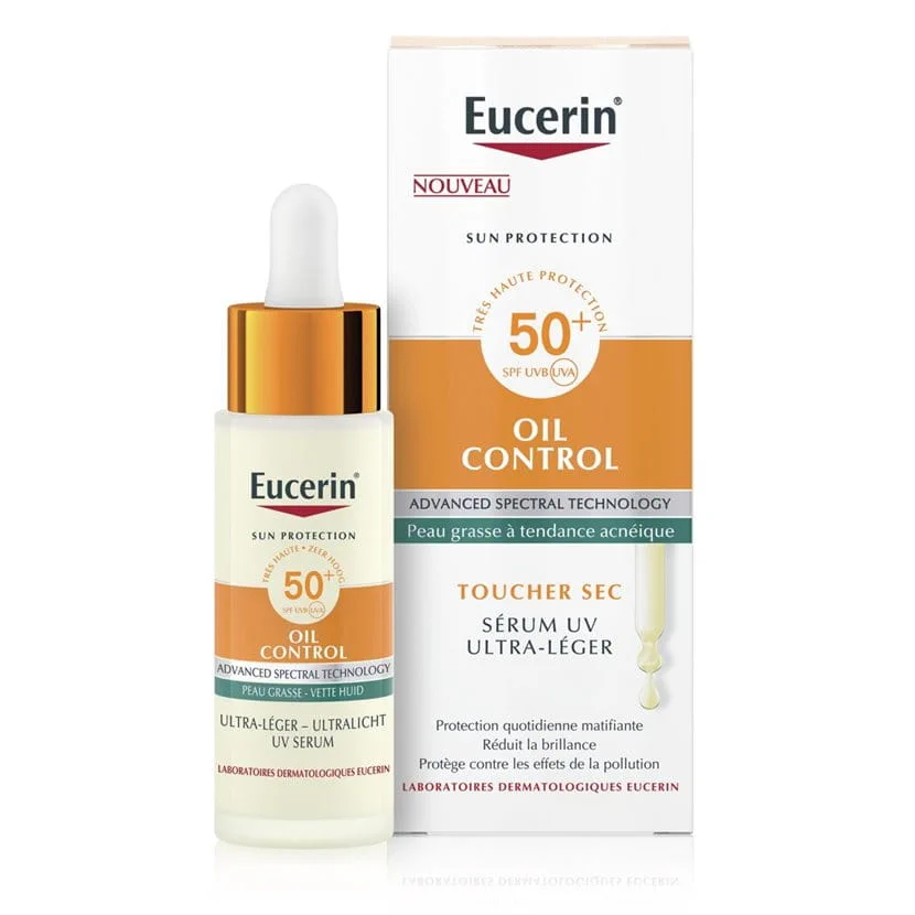 Eucerin Sérum Oil Control Ultra-léger SPF 50+ 30ml