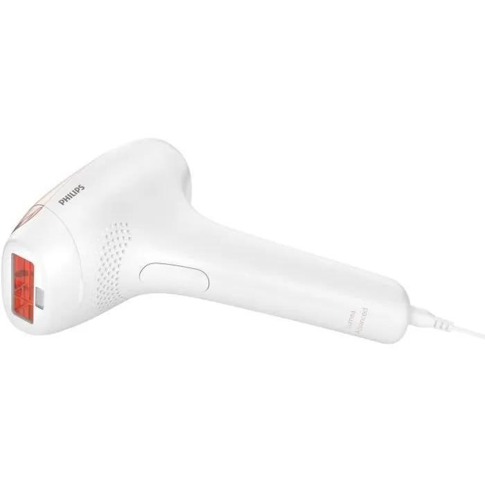 Philips Lumea Épilateur à lumière pulsée Série 7000 – épilateur avec tondeuse-stylo Satin Compact, 2 embouts pour le corps et le visage, utilisation filaire (modèle BRI921/00)