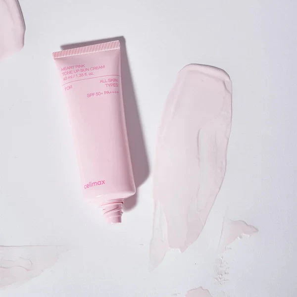 Celimax – Heart Pink Tone Up Sun Cream SPF 50+ PA++++ – Moisturizing Filter Cream – 40 ml