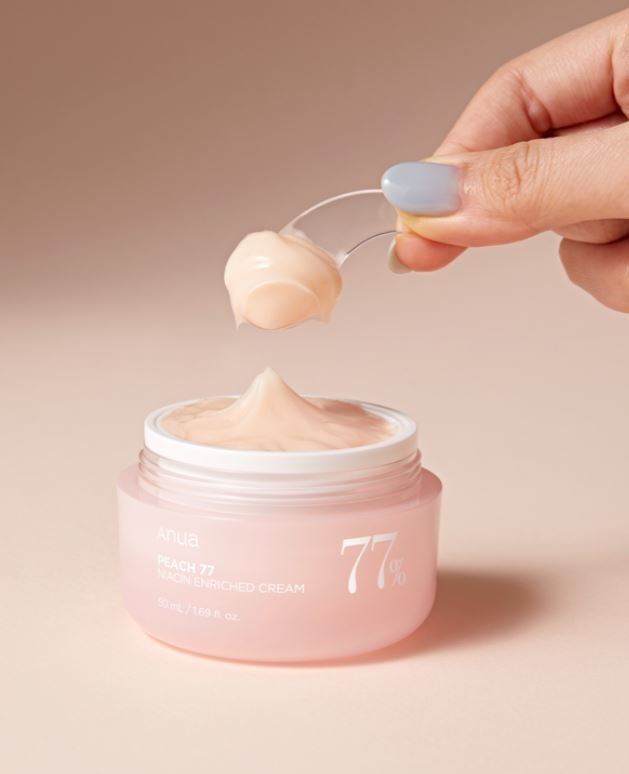 ANUA PEACH 77 NIACIN ENRICHED CREAM كريم النايسنمايد بخلاصه الخوخ