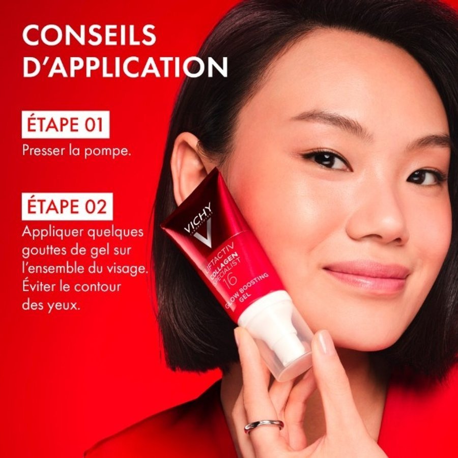 VICHY Liftactiv Collagen Specialist 16 Glow Boosting Gel, Gel Eclat