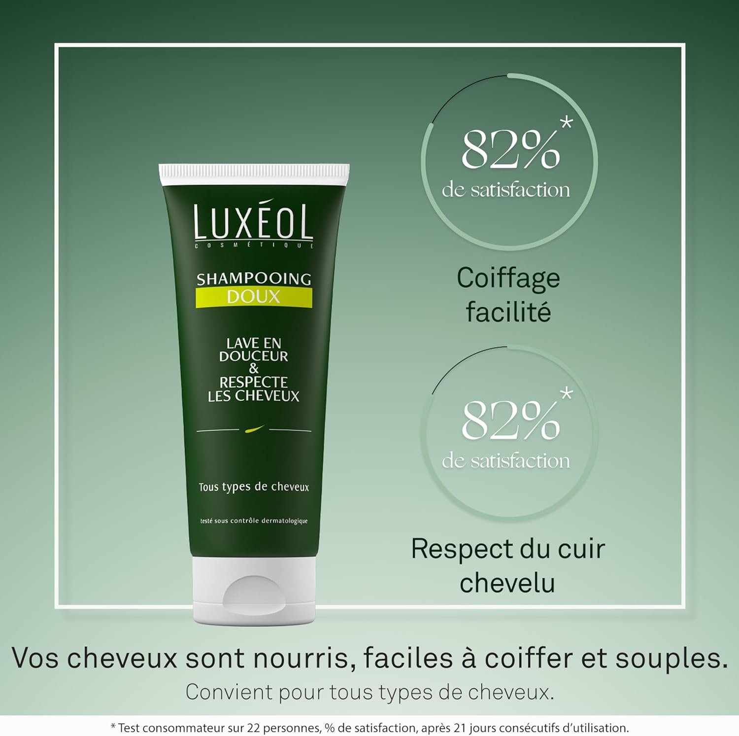 LUXÉOL- Shampooing DOUX 200ML