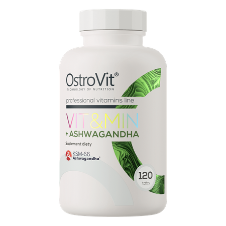 VIT&MIN + Ashwagandha 120 tablets