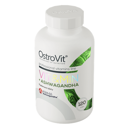 VIT&MIN + Ashwagandha 120 tablets