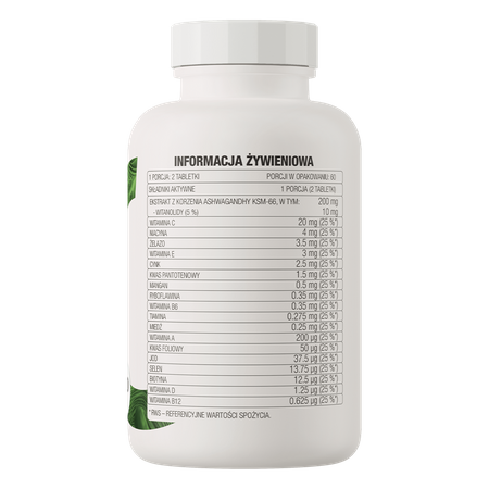 VIT&MIN + Ashwagandha 120 tablets