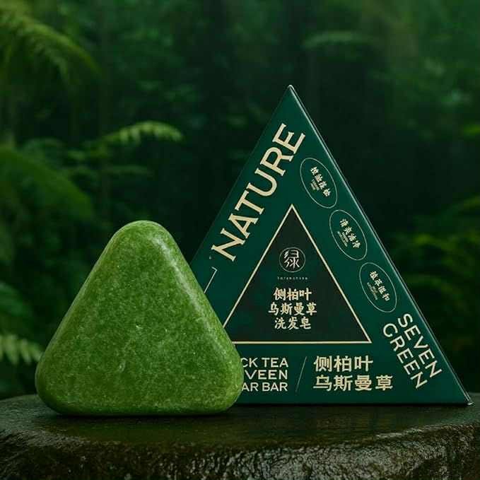 Seven Green Nature Cacumen biotae shampoo Bar